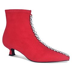 Kohls red ankle outlet boots