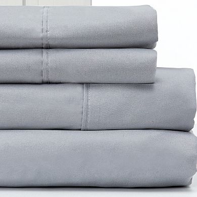 Pointehaven Microfiber Solid Color Sheet Set