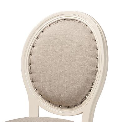 Baxton Studio Louis Dining Chair 2-piece Set