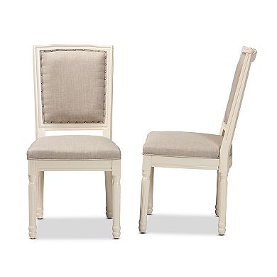 Baxton Studio Louane Dining Chair 2-piece Set