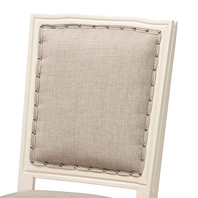 Baxton Studio Louane Dining Chair 2-piece Set