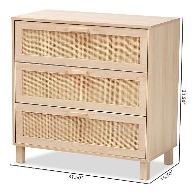 Baxton Studio Sebille Storage Cabinet