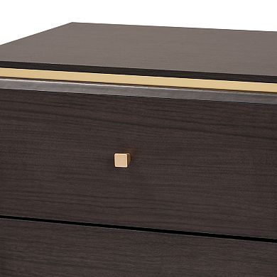 Baxton Studio Cormac Nightstand