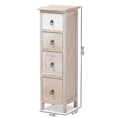 Baxton Studio Seanna Storage Unit