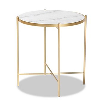Baxton Studio Maddock End Table