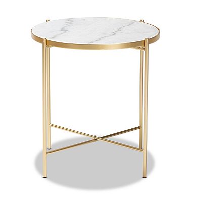 Baxton Studio Maddock End Table