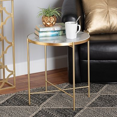 Baxton Studio Maddock End Table