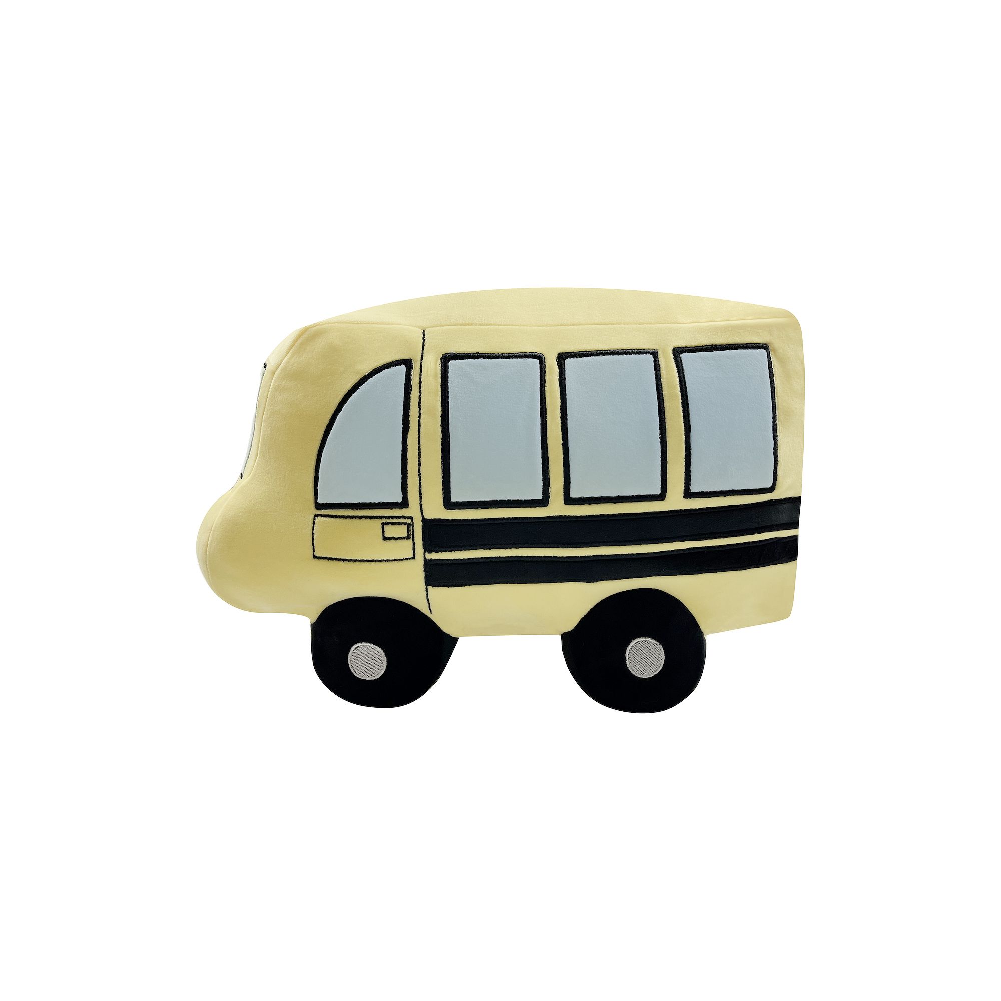 The Big One® Yellow Bus Squishy Throw Pillow
