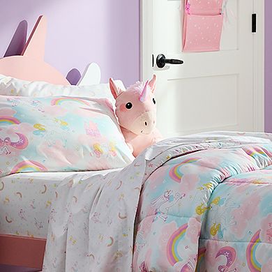 The Big One® Pink Unicorn Plushable Pillow