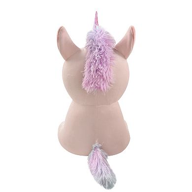 The Big One® Pink Unicorn Plushable Pillow