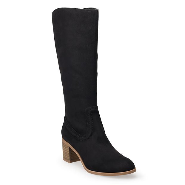 Kohls womens best sale knee high boots