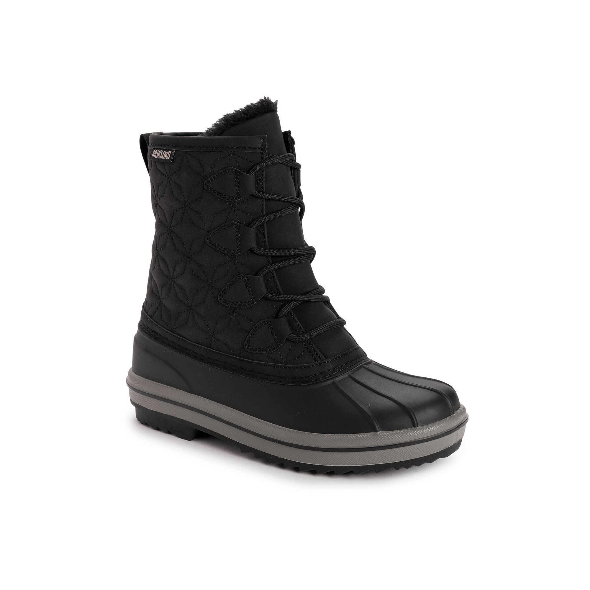 Womens MUK LUKS Kinsley Kennedy Boots, Size: 7, Black