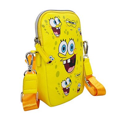 Nickelodeon Wallet, Phone Bag Holder, SpongeBob SquarePants Expressions ...