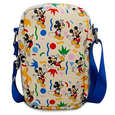 Disney Bag, Cross Body, Mickey Mouse Action Poses Confetti Collage ...
