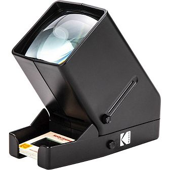 35mm Photo Negative Scanner & Slide Viewer with 3X Magnification and LED Light