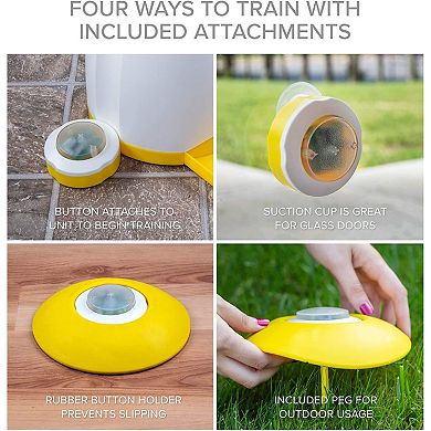 Treat Dispensing Dog Toys with 2 Remote Buttons