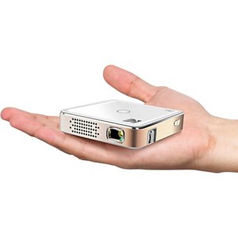 Luma 75 Ultra Mini Projector, Portable Pico Projector w/Built-in Speaker & HD Support