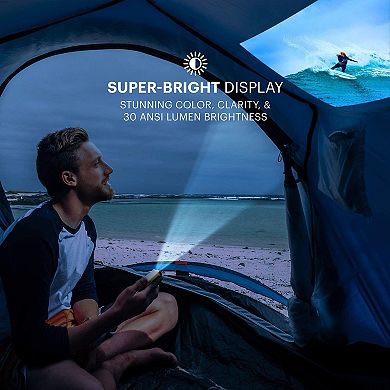 Luma 75 Ultra Mini Portable Projector, 1080p LED Projector