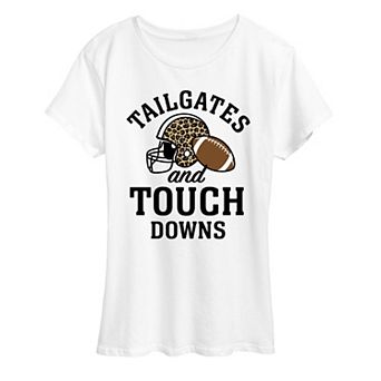 Women's Tailgates Touchdowns Graphic Tee