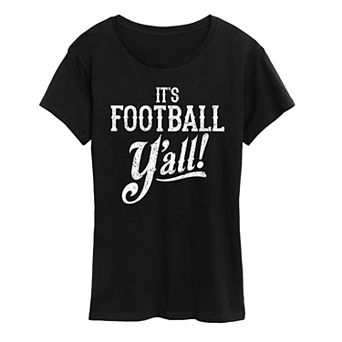 Women's It's Football Y'all Graphic Tee
