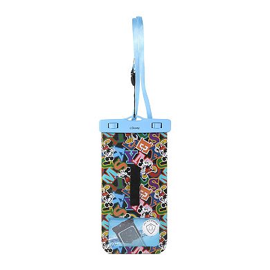 Disney's Mickey Mouse Block Letters IPX7 Waterproof Phone Pouch