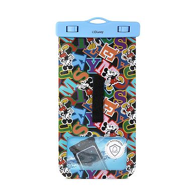 Disney's Mickey Mouse Block Letters IPX7 Waterproof Phone Pouch