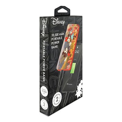 Disney Store 30TH Anniversary Mickey & Minnie Mobile Battery deals Charger Power Bank