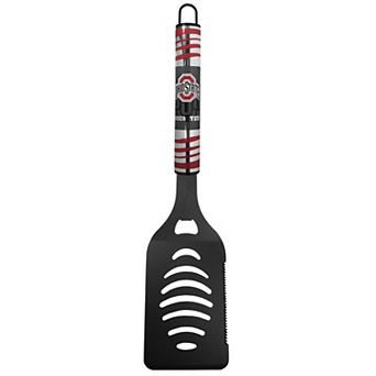 NCAA Ohio State Buckeyes Steel Black Spatula with Bottle Opener