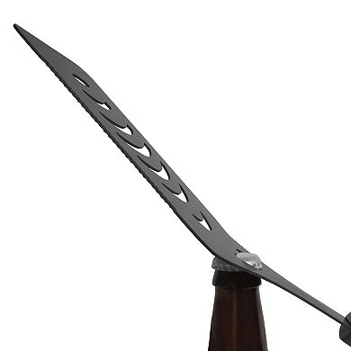 NCAA Ohio State Buckeyes Steel Black Spatula with Bottle Opener