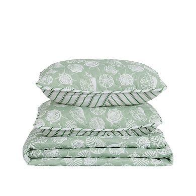Madelinen® Coastal Seashell Reversible Quilt Set with Shams