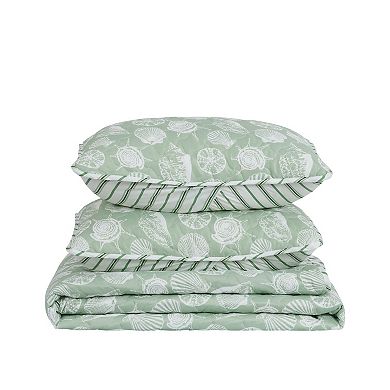 Madelinen® Coastal Seashell Reversible Quilt Set with Shams