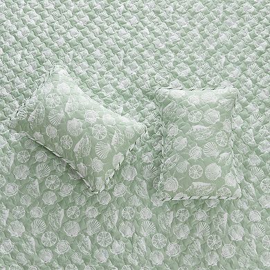 Madelinen® Coastal Seashell Reversible Quilt Set with Shams