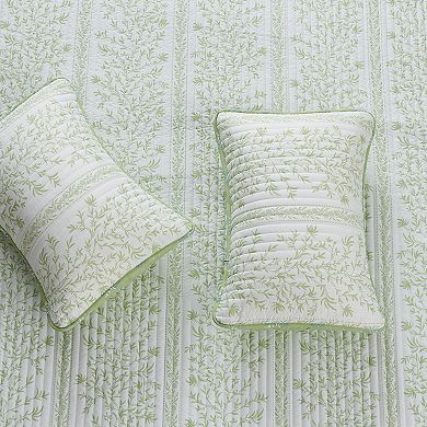 Madelinen® Floral Farmhouse Reversible Quilt Set with Shams
