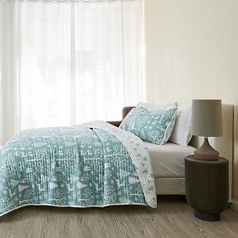 Madelinen® Enchanted Forest Reversible Quilt Set with Shams