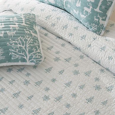 Madelinen® Enchanted Forest Reversible Quilt Set with Shams