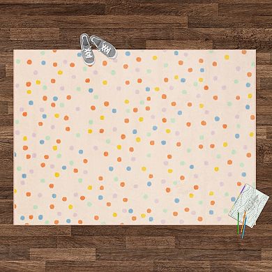 The Big One Kids™ Pink Dots Area Rug