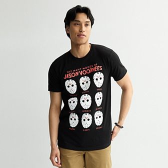 Men's Friday the 13th "The Many Moods of Jason Voorhees" Tee