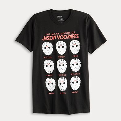 Men's Friday the 13th "The Many Moods of Jason Voorhees" Tee