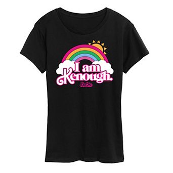 Women's Barbie The Movie Kenough Rainbow Graphic Tee