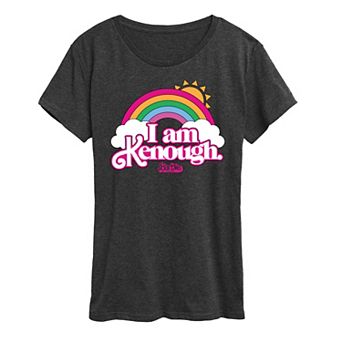 Women's Barbie The Movie Kenough Rainbow Graphic Tee