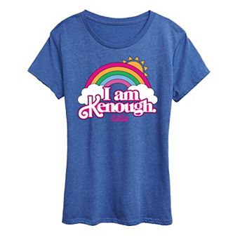 Women's Barbie The Movie Kenough Rainbow Graphic Tee