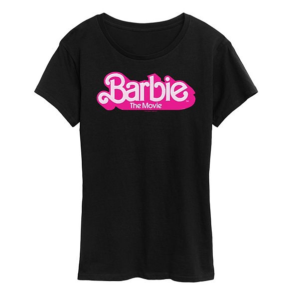 Women's Barbie The Movie Logo Graphic Tee