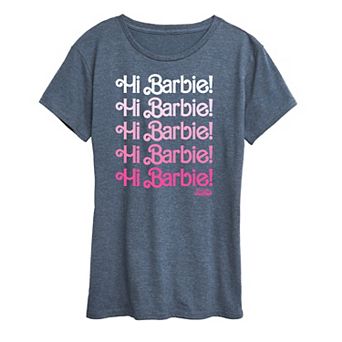 Women's Barbie The Movie Hi Barbie Graphic Tee