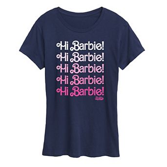 Women's Barbie The Movie Hi Barbie Graphic Tee