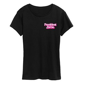 Women's Barbie The Movie President Graphic Tee