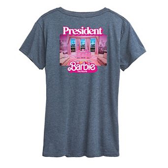 Women's Barbie The Movie President Graphic Tee