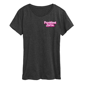 Women's Barbie The Movie President Graphic Tee