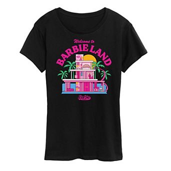 Women's Barbie The Movie Barbie Land Graphic Tee