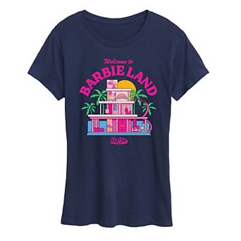 Women's Barbie The Movie Barbie Land Graphic Tee