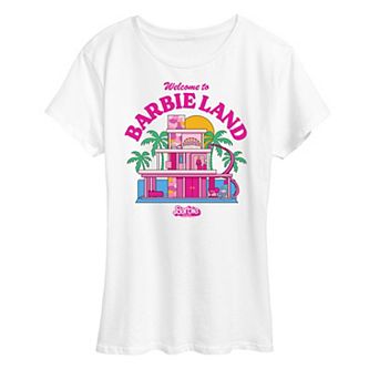 Women's Barbie The Movie Barbie Land Graphic Tee